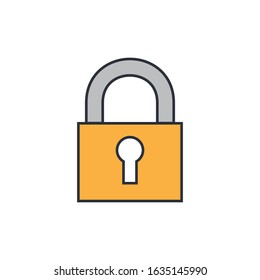 Lock Icon for Graphic Design Projects