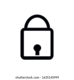 Lock Icon for Graphic Design Projects