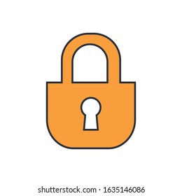 Lock Icon for Graphic Design Projects