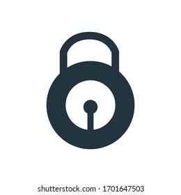 Bloquear icono para proyectos de diseño gráfico