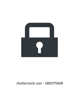 Icono de bloqueo para proyectos de diseño gráfico