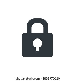 Lock icon for graphic design projects