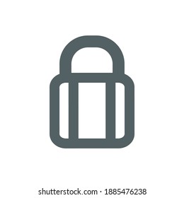 Lock icon for graphic design projects