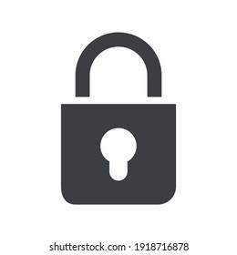 Icono de bloqueo para proyectos de diseño gráfico