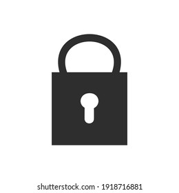 Lock icon for graphic design projects