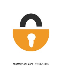 Lock icon for graphic design projects