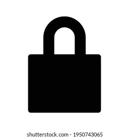 Lock Icon for Graphic Design Projects