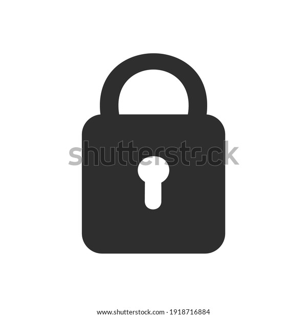 Lock icon for graphic\
design projects