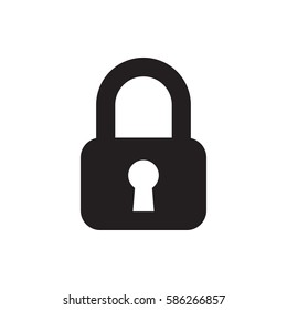 lock icon illustration 