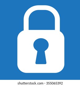 lock icon Illustration design