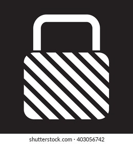 Lock Icon illustration design