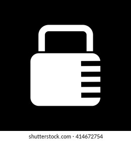 lock icon illustration design