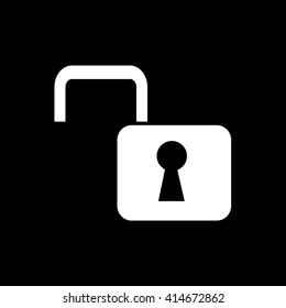 lock icon illustration design