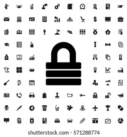 lock icon illustration isolated vector sign symbol