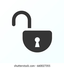 Lock  icon illustration isolated vector sign symbol
