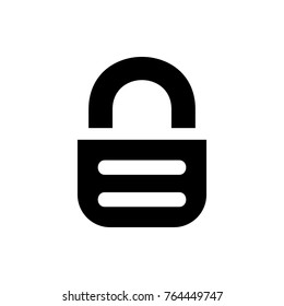lock icon illustration isolated vector sign symbol