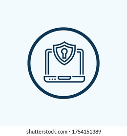 lock icon isolated on white background from tab bar and settings collection. lock icon trendy and modern lock symbol for logo, web, app