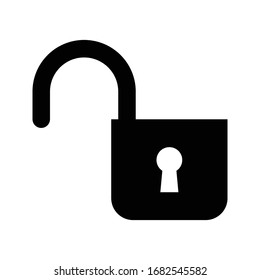 lock icon isolated vector illustration