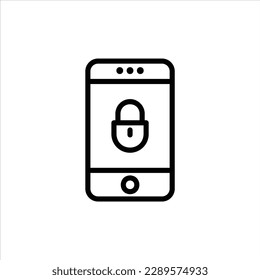 Sperrsymbol mit isolierter Vektorgrafik und transparentem Hintergrund