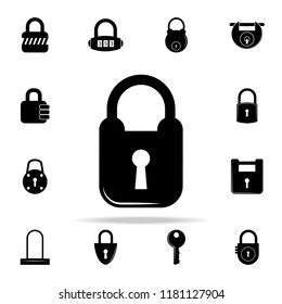 lock icon. lock and keys icons universal set for web and mobile