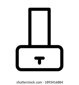 lock icon or logo isolated sign symbol vector illustration - high quality black style vector icons
