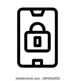 lock icon or logo isolated sign symbol vector illustration - high quality black style vector icons
