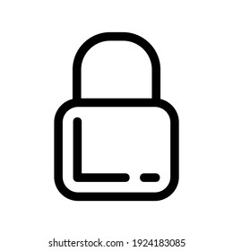 lock icon or logo isolated sign symbol vector illustration - high quality black style vector icons
