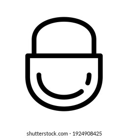 icono de bloqueo o logotipo símbolo de signo aislado ilustración vectorial - iconos vectoriales de estilo negro de alta calidad
