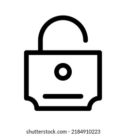 lock icon or logo isolated sign symbol vector illustration - high quality black style vector icons
