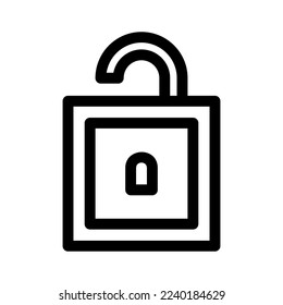 lock icon or logo isolated sign symbol vector illustration - high quality black style vector icons
