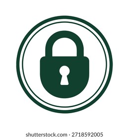 lock icon logo seal vector on white background
Vector stamp icon