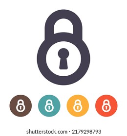 Bloquear icono en fondo blanco