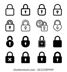Lock icon and lock icon pack