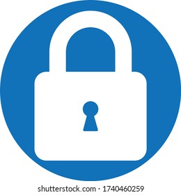 lock icon. privacy icon. security icon vector