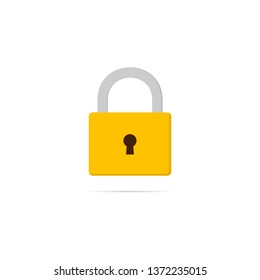 Lock icon sign