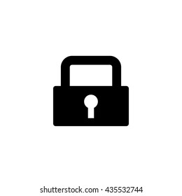 lock icon. lock sign