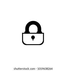 lock icon. sign design