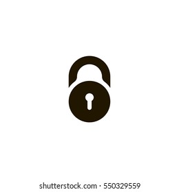 lock icon. sign design