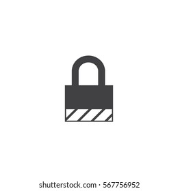 lock icon. sign design