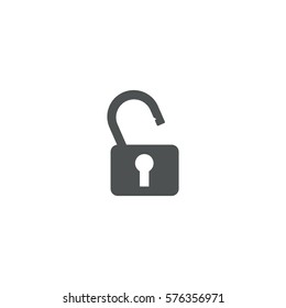 lock icon. sign design
