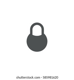 lock icon. sign design