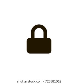 lock icon. sign design