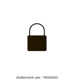 lock icon. sign design