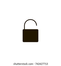 lock icon. sign design