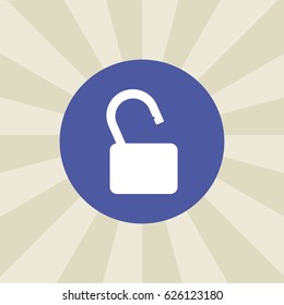 lock icon. sign design. background