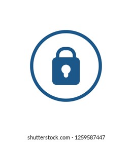 Lock icon sign symbol