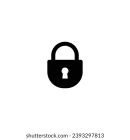 Lock  icon,  lock sign vector for web site Computer and mobile app