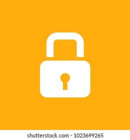 Lock Icon, Stock Vector, eps10.