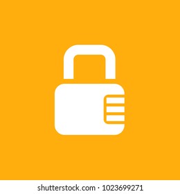 Lock Icon, Stock Vector, eps10.