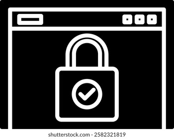 Lock Icon Symbol Art Sign